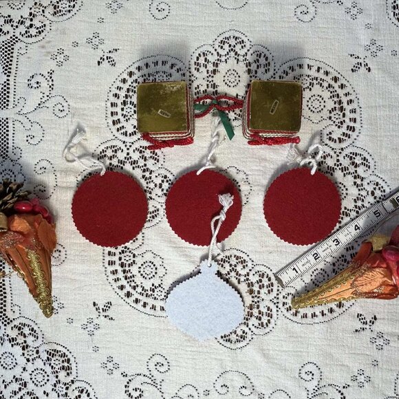 Hallmark felt cut out Christmas ornaments - plus others - Picture 7 of 10